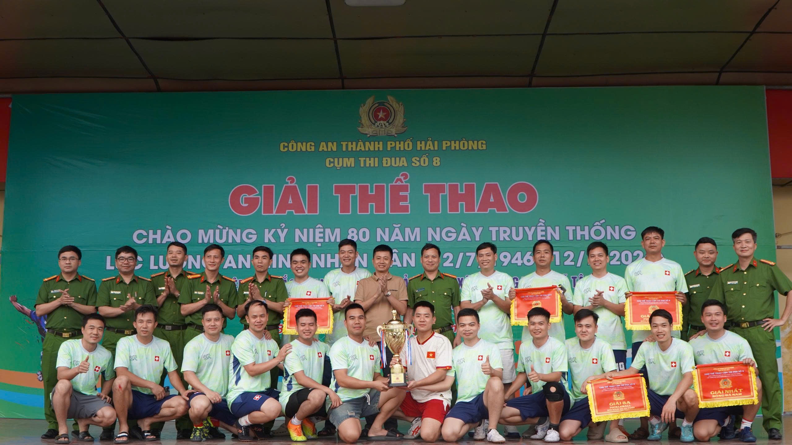 Cụm thi đua số 8 - Công an thành phố Hải Phòng (do Công an xã Bắc Thanh Miện làm Cụm trưởng) tổ chức Lễ bế mạc Giải thể thao lần thứ nhất năm 2026